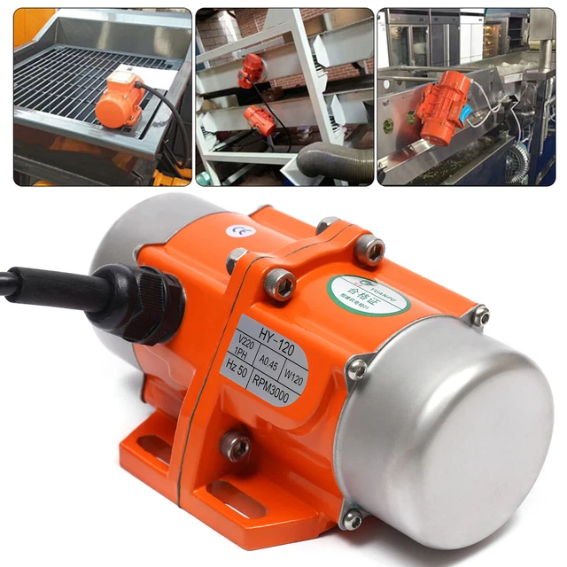 Motore a vibrazione 1 fase 120 W vibratore motore agitatore asincrono 3000 giri/min
