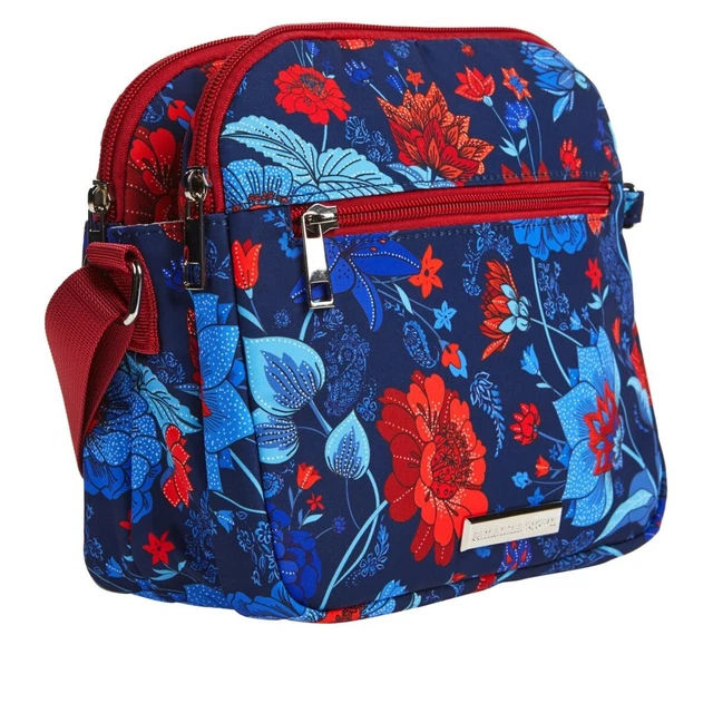 Samantha Brown To-Go Triple Compartment Crossbody with RFID - American Classic 2