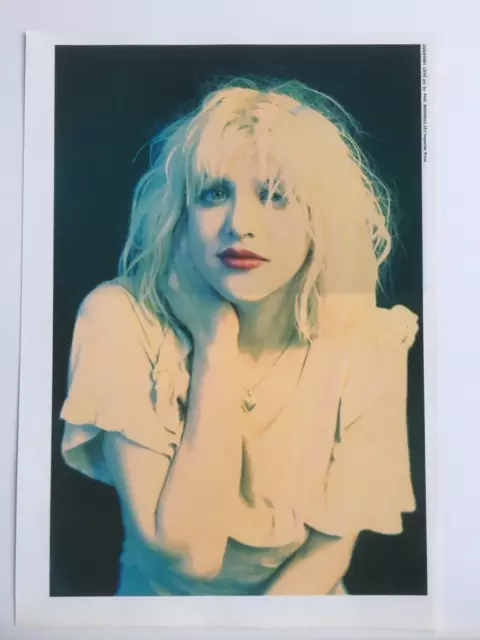 RARE HOLE LIVE THROUGH THIS ERA courtney love magazine clipping MINI POSTER