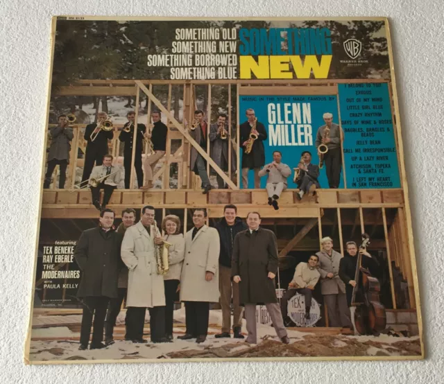 Tex Beneke / Ray Eberle / The Modernaires~Something New~1963 Uk Mono Vinyl Lp
