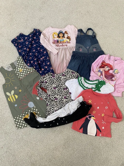 Girls clothes bundle 2-3 years X 10 Items.H&M, Next Etc