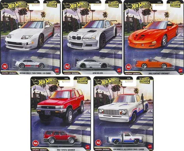 Hot Wheels Boulevard Mazda 323 GTR 2024 - Échelle 1/64, Modèle #106, Neuf, Collection