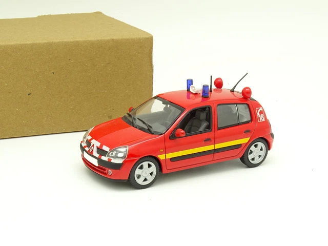Norev SB 1/43 – Renault Master Pompiers VSAV 2007, Miniature Pro En état Nickel