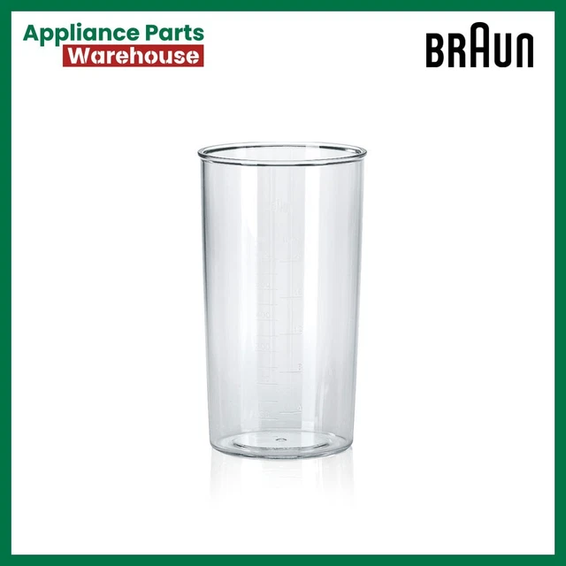 BRAUN HAND BLENDER Measuring Plastic Beaker Cup (600ML) BR67050132