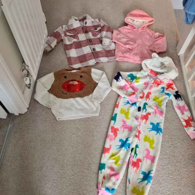 girls clothes bundle 4-5 years vgc