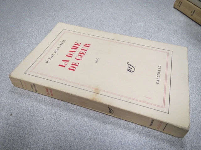 Ca1 Daniel Boulanger La Dame De Coeur Recit Nrf Gallimard *
