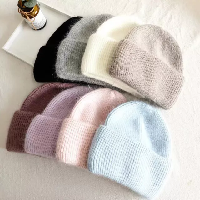 Kaninchen Niedlich Hut Dicke Warme Vogue Damen Wolle Angora Hut Beanie Hüte