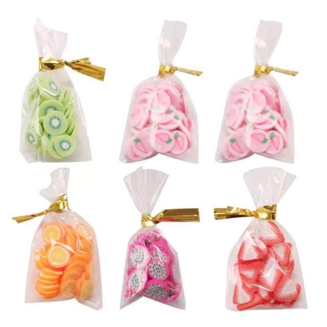 6 piezas bocadillos empaquetados adornos bolsas simuladas modelo juego de comida