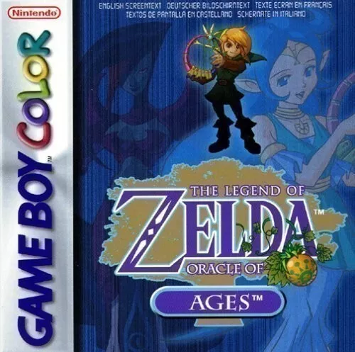 Nintendo GameBoy Color Spiel - The Legend of Zelda: Oracle of Ages DE/EN Modul