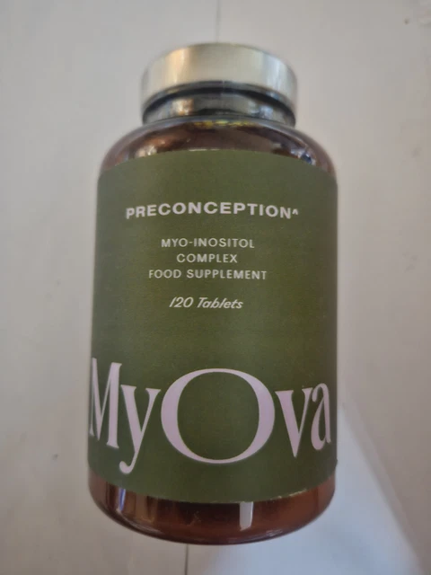 MYOVA PRECONCEPTION MYO Inositol 120 Tablets 06/27 £15.50 - PicClick UK
