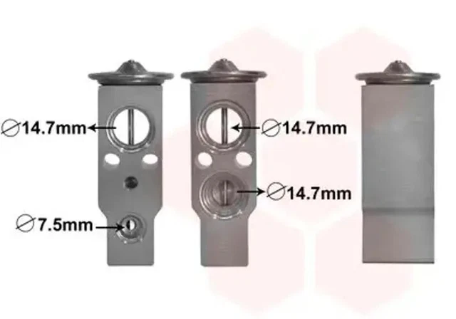 Valvola ad espansione angolare con equalizzatore interno - Krios 41001