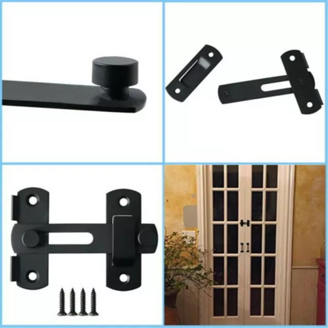 Stainless Steel Door Bolt Latch Slide Catch Lock Home Safety Gate Box Hardware