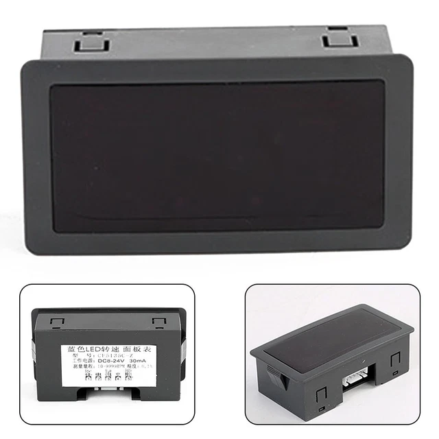 4Bit Digital LED Tachometer RPM Speed-Meter+Hall Proximity Switch Sensor-AC220V