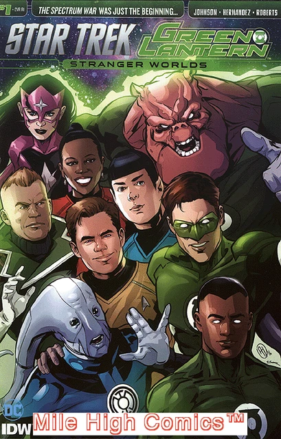 STAR TREK/GREEN LANTERN (VOL. 2) (STRANGER WORLDS) (2016  #1 INCENTIVE Near Mint