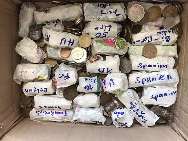 Ca. 8 kg Kilogramm Alte Münzen  Lot Konvolut 3