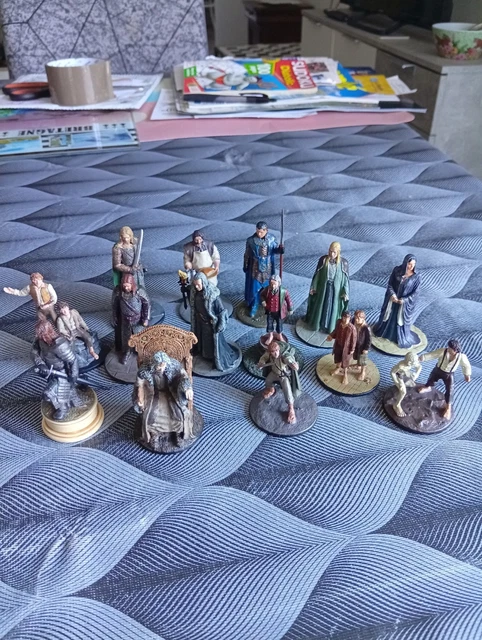 Figurine Le Seigneur Des Anneaux En Plomb - Le Servant De L'Anneau - Eaglemoss 2005 - Très Bon état