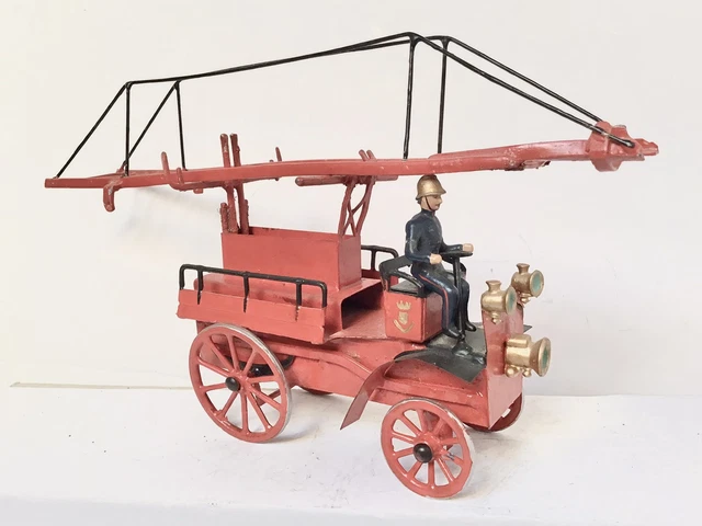 Soldats CBG Mignot - Les Pompiers De Paris En Manœuvre - Plomb Peint - 1/32