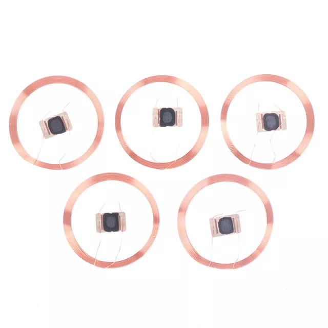 5pcs 21.6mm 13.56MHZ UID IC Card ID Rewritable Changeable Chip Keyfob RFID SN❤