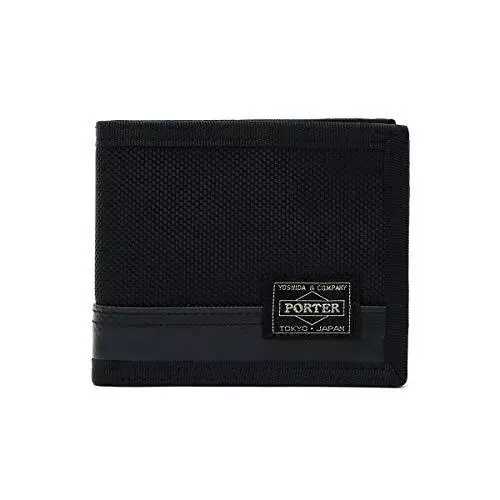 Yoshida & Co. PORTER Heat Nylon Wallet 2 fold 703-07976 black NEW Made In Japan