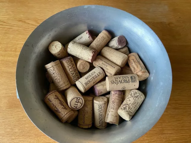 100 Natural Used Wine Corks - Ideal for Craft, Weddings.. Fast Dispatch from UK