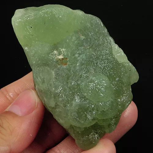 Shola Vrai 606,73 Carats Naturelle Vert Prehnite Gigantesque De Mali