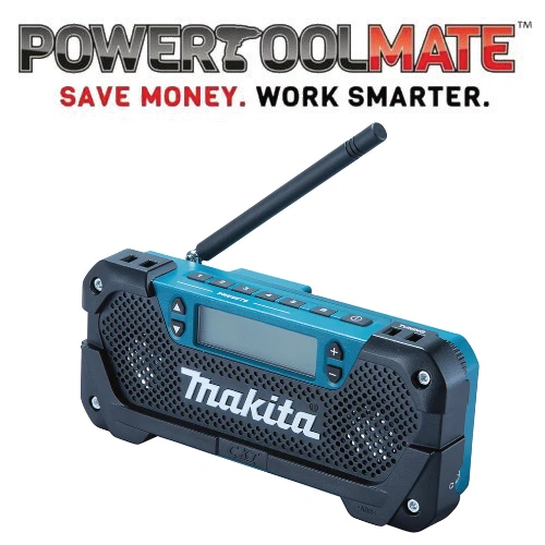 MAKITA MR052 12V MAX CXT Jobsite Cordless Radio AM FM Blue Compact Naked 48.99 PicClick UK