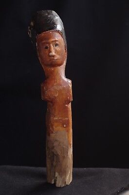 Rare Holy Belu Architectural Joist Carved as an Ancestor - Belu area-West Timor