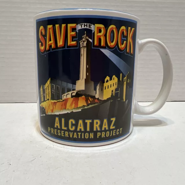 Jumbo Save The Rock Alcatraz Preservation Project Golden Gate National Park Mug