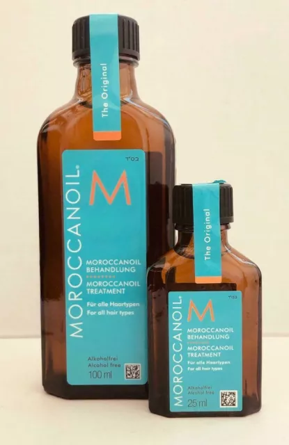 Moroccanoil Treatment Haaröl, 100 ml mit Pumpe + 25ml