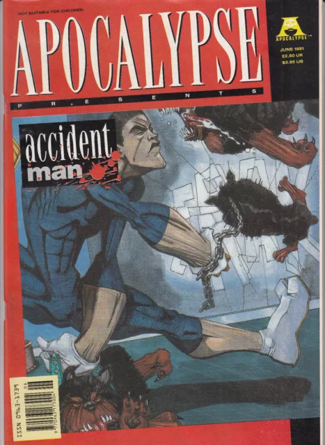 Apocalypse # 3 (Accident Man) (Martin Emond) (Magazine, UK, 1991)