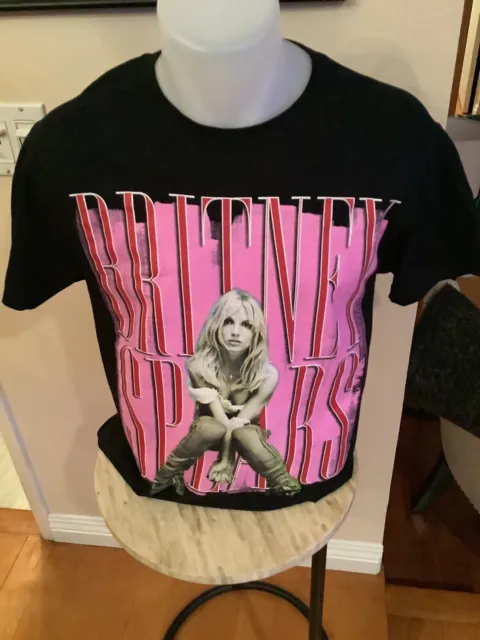 Britney Spears Black 2022 Concert T-Shirt Men’s Size Small- ￼New And Official