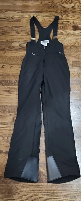 VINTAGE 80S 90S Fera Womens Snow Bib Overalls Ski Pants Size 6R Catsuit