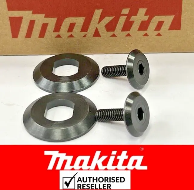 2xGENUINE MAKITA OUTER FLANGE+BLADE CLAMP BOLT PLUNGE SAW DSP601 DSP600 SP6000