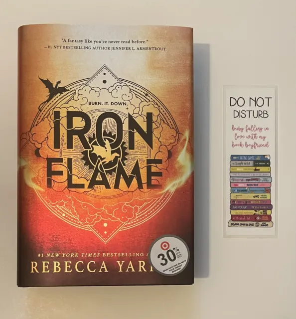 Iron Flame By Rebecca Yarros Exclusive Edition Sprayed Edges In-Hand