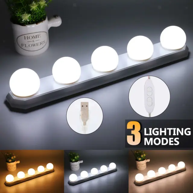 Makeup Mirror Lights LED Dimmable Mirror Strip Vanity Style Dimmable Make Up