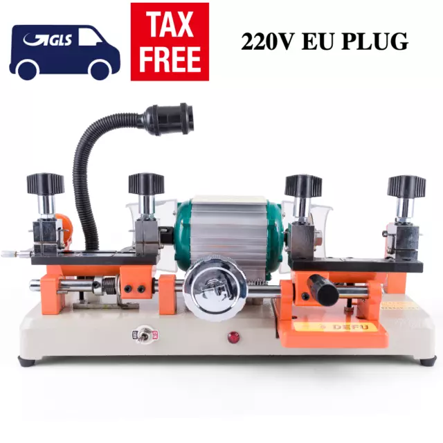 220V EU 238BS Horizontal Key Cutting Duplicating Machine w two cutters Locksmith