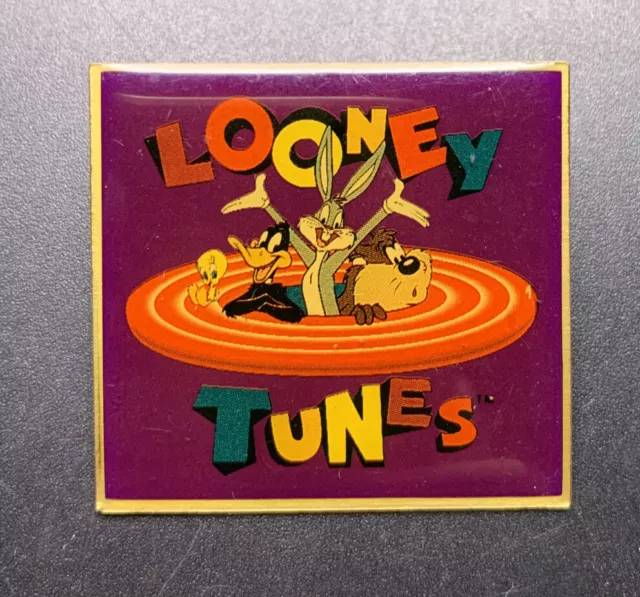 VINTAGE 90S LOONEY Tunes Warner Bros Mini Pewter Pic Frame Bugs Bunny ...
