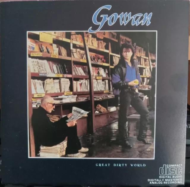 Gowan – Great Dirty World EX/VG+ CD Canada 1987 Columbia CK-40754 Soft Rock Styx