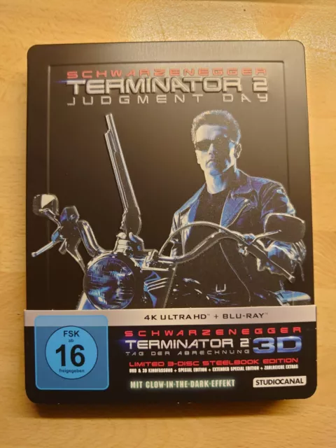 Terminator 2 Schwarzenegger Steelbook 4K