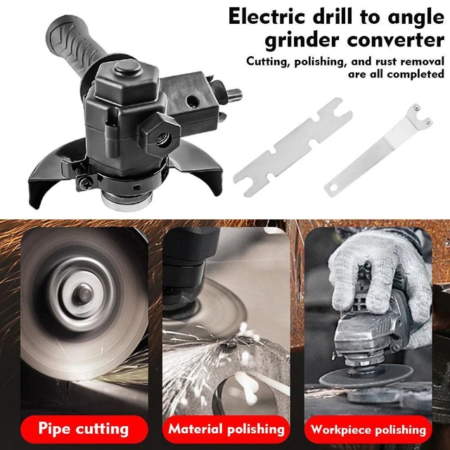 1 set smerigliatrice angolare elettrica convertitore trapano elettrico taglio lavorazione fine Regno Unito