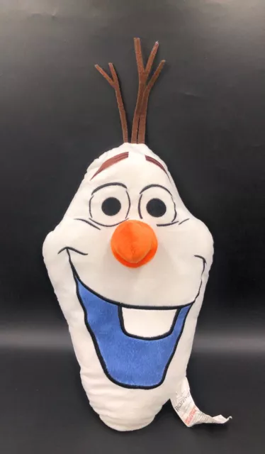 Disney Frozen 2 Olaf Snowman Cushion Pillow Cuddly Hug Plush Soft Toy 14” High