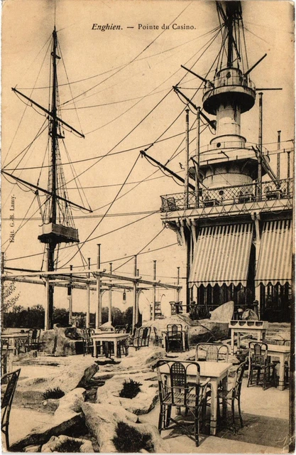CPA Enghien les Bains Pointe du Casino FRANCE (1309729)