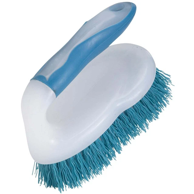 12.6 In. Polypropylene Bristle Handled Scrub Brush 616249 Pack of 48 SIM Supply,