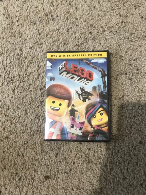 The LEGO Movie (DVD, 2014, 2-Disc Set, Special Edition Includes Digital Copy...