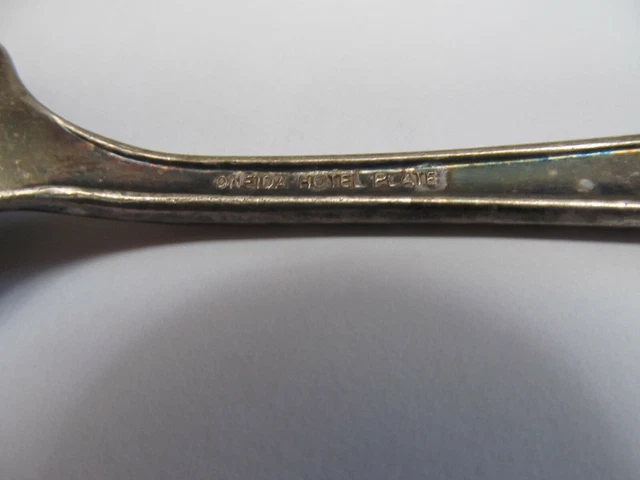 Vintage Luchows German Restaurant Spoon 6 Inch Oneida Hotel Plate New York Nyc 4