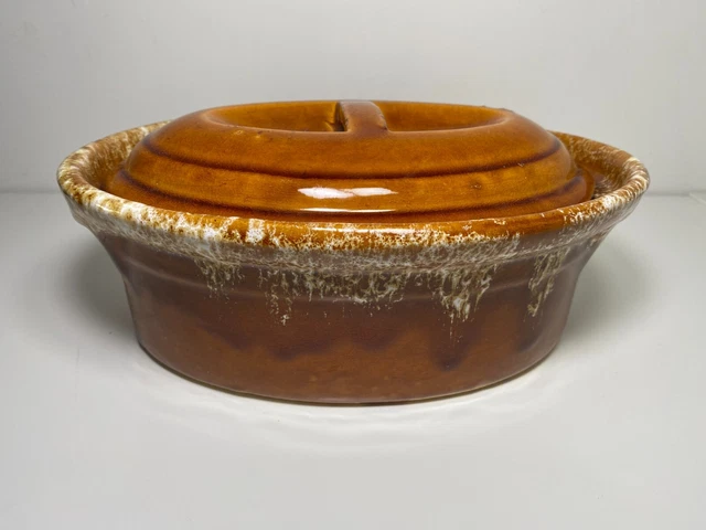 Plat ovale, terre cuite vernissée, 40 cm