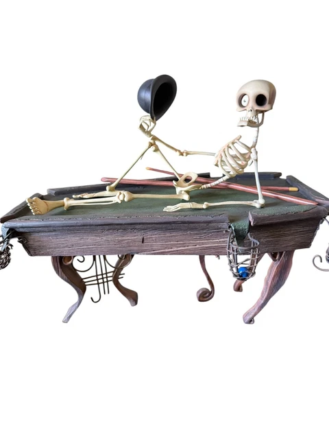 Statue Skeleton Bonejangles Gentle Giant – Édition Rare Et Neuve De L'Épouse De Burton