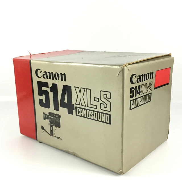 Camera Super 8 Canon 514XL + Boite Vintage Très bon état