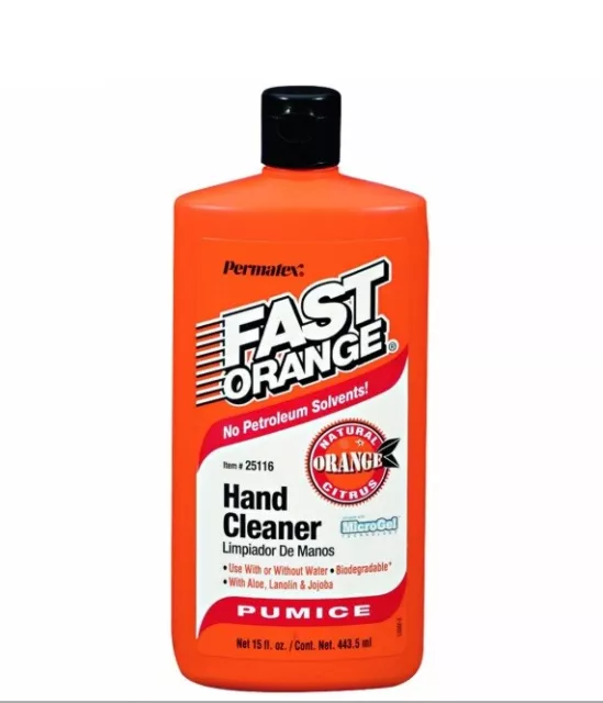 Permatex Handwaschgel Washing Gel Micro Cleansing 443ml Fast Orange Smooth 3