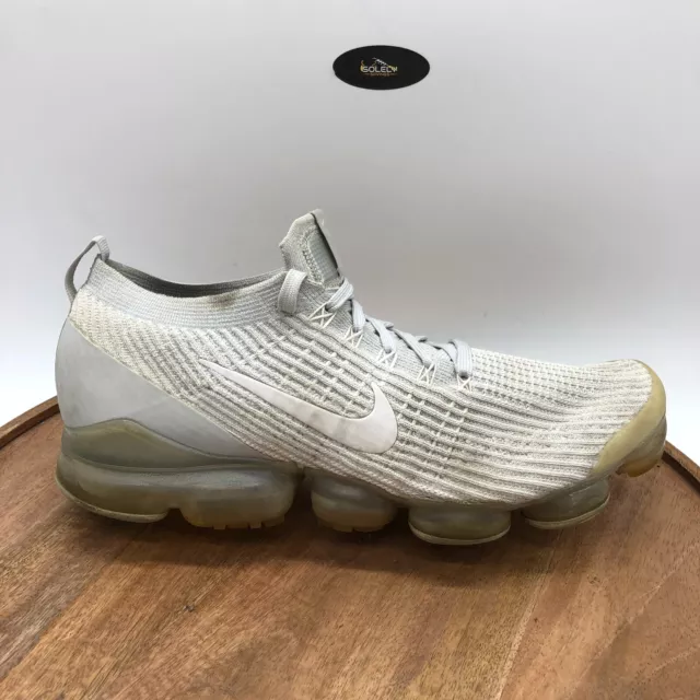 Nike Air Vapormax Flyknit 3 White Pure Platinum AJ6900-102 Men’s Size 11.5